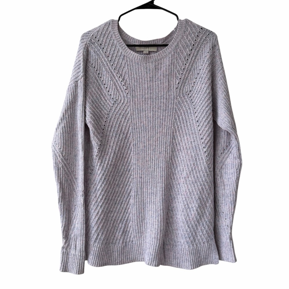 LOFT Women's Knit Pastel‎ Sweater Size M